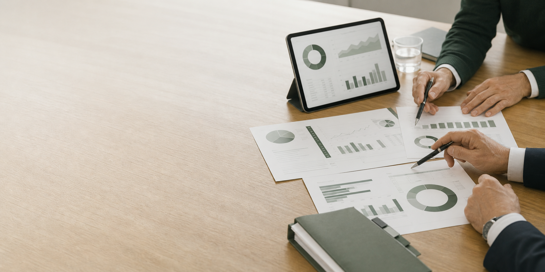 Investors reviewing a diversified portfolio with selected digital asset exposure.